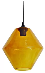 Candellux Lampa Wisząca Bremen 20 1X60W E27 Klosz Pomarańczowy 31-36223-Z - Lampy sufitowe - miniaturka - grafika 1