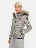 Kurtki damskie - Blauer Kurtka puchowa 24WBLDC03048 Szary Regular Fit - miniaturka - grafika 1