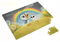 Puzzle - PUZZLE Wyspa Puffinów Puffin Rock + IMIĘ Pudełko 120 el. #7 - miniaturka - grafika 1