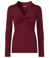 Koszulki i topy damskie - Joe Browns Damska koszulka z długim rękawem z węzłem z przodu, czerwony, 14, jagoda, 40 - miniaturka - grafika 1