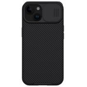 Szkła hartowane na telefon - Etui Nillkin CamShield Pro Magnetic Case Apple iPhone 15 czarne - miniaturka - grafika 1