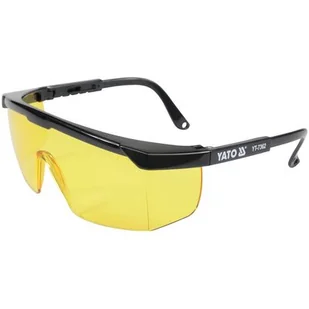 YATO okulary ochronne żółte typ 9844 YT-7362 - Okulary ochronne - miniaturka - grafika 1