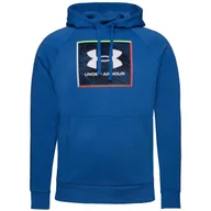 Swetry męskie - Bluza sportowa męska Under Armour Rival Fleece Graphic Hoodie - miniaturka - grafika 1