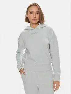 Calvin Klein Bluza Micro Logo K20K206631 Zielony Regular Fit - Bluzy damskie - miniaturka - grafika 1