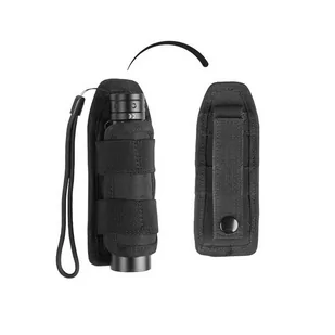 Mil-Tec - Etui na latarkę Security - MOLLE - Czarny - 16268802 - Kabury i pokrowce - miniaturka - grafika 3