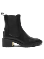 Botki damskie - Lasocki Botki WB-MALMA-01 Czarny - miniaturka - grafika 1