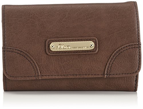 s.Oliver (Bags) damskie 39.409.93.8758 portmonetki, 16x10x1 cm, brązowy - Braun Braun 8765-16x10x1 cm (B x H x T)