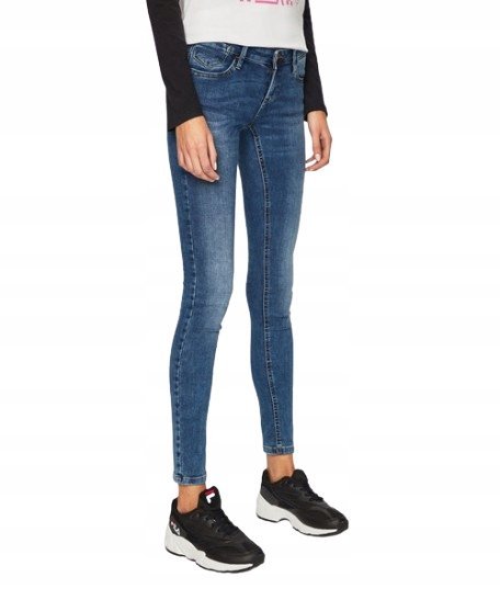 ONLY DAMSKIE SPODNIE JEANSOWE RURKI NA ZAMEK 32/34 6BA