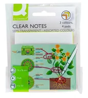 Szkolne artykuły papiernicze - Bloczek samoprzylepny 76x76mm 4x50K mix kolorów - Q-Connect - miniaturka - grafika 1