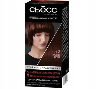 Kremowa farba do włosów SYOSS 4-2 Mahoń - Farby do włosów i szampony koloryzujące - miniaturka - grafika 1