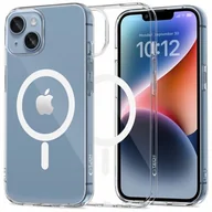 Etui i futerały do telefonów - Etui TECH-PROTECT Flexair MagSafe do Apple iPhone 13/14 Przezroczysty - miniaturka - grafika 1