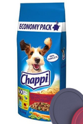 Mokra karma dla psów - Chappi sucha karma dla psów z chrupiącymi kawałkami z drobiem i mixem warzyw 599 - miniaturka - grafika 1