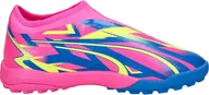 Piłka nożna - Buty piłkarskie turfy dla dzieci Puma Ultra Match Laceless Energy TT Jr 107556 r.38 1/2 - miniaturka - grafika 1