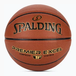 Piłka do koszykówki Spalding Premier Excel pomarańczowy rozmiar 7 - Koszykówka - miniaturka - grafika 1