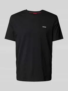 T-shirt z nadrukiem z logo model ‘Dero’ - Koszulki męskie - miniaturka - grafika 1