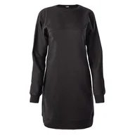 Sukienki - Damska Sukienka KARL LAGERFELD BIG LOGO SWEAT DRESS 230W1355-999 – Czarny - miniaturka - grafika 1