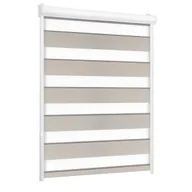 Rolety - Roleta w kasecie dzień noc Naturale beżowa 42 x 150 cm lewa - miniaturka - grafika 1