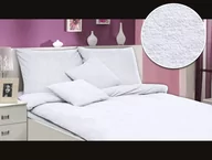 Pościel - Pościel frotte biały 001/200x220 POFROT/200X220/001 - miniaturka - grafika 1