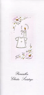 Karnet Chrzest DL C11 Koszulka dziewczynka - Albumy inne - miniaturka - grafika 1