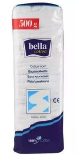 TZMO SA Wata bawełniana 500 g Bella - Waciki, płatki i patyczki kosmetyczne - miniaturka - grafika 1