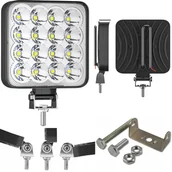 Oświetlenie warsztatowe - Lampa 16 Led Halogen Roboczy Szperacz 48W 12V 24V - miniaturka - grafika 1