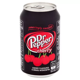 Dr Pepper Cherry Napój gazowany o smaku wiśniowym 330 ml - Napoje gazowane - miniaturka - grafika 1