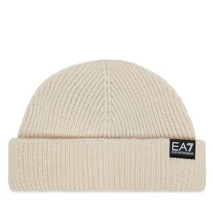 Czapka EA7 Emporio Armani 244667 4F200 33740 Beżowy - Czapki męskie - miniaturka - grafika 1