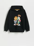 Bluzy dla chłopców - Reserved - Bluza GARFIELD - czarny - miniaturka - grafika 1