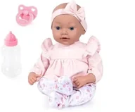 Lalki dla dziewczynek - BAYER Lalka Reborn 38cm+akces. 93827AE 19740 - miniaturka - grafika 1