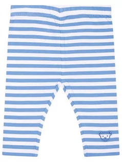 Spodenki dla niemowląt - Steiff Legginsy w kolorze niebiesko-białym - grafika 1