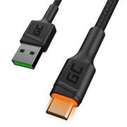 Kable USB - Green Cell Green Cell Kabel USB micro USB 1.2m QC 3.0 LED - miniaturka - grafika 1