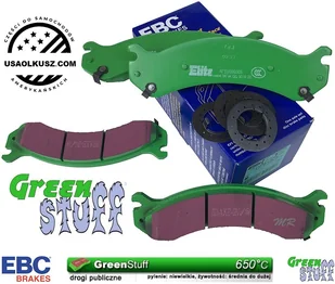 Przednie klocki hamulcowe EBC GreenStuff Chevrolet Avalanche 2500 2002-2006 - Klocki hamulcowe - miniaturka - grafika 2