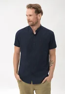 Koszule męskie - Koszula ze stójką, Slim Fit, C-IBERO - miniaturka - grafika 1