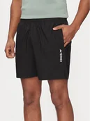 Odzież trekkingowa męska - adidas Szorty sportowe Terrex Multi HM4013 Czarny Regular Fit - miniaturka - grafika 1