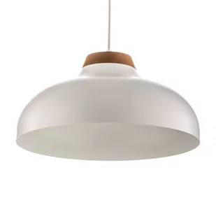 Luminex Burgos 1990 lampa wisząca zwis 1x60W E27 biała - Lampy sufitowe - miniaturka - grafika 4