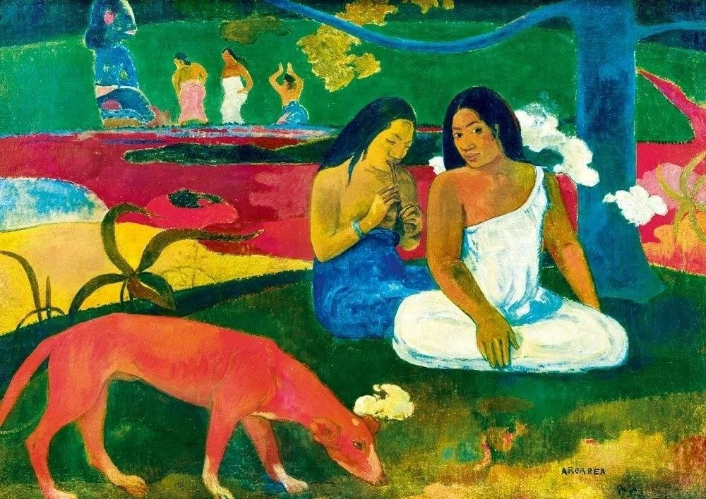 Bluebird Puzzle Puzzle 1000 Arearea, Gauguin, 1892 - Bluebird Puzzle