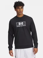 Bluzy męskie - Bluza męska Under Armour Rival Terry Log 1390140-001 Czarny Roz. L - miniaturka - grafika 1