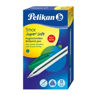 Długopisy - Długopis Stick K86 Super Soft zielony 50szt) - miniaturka - grafika 1