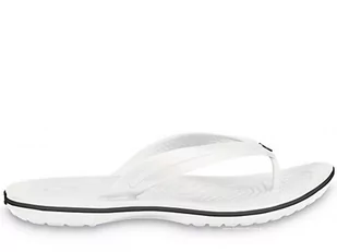 Crocs, Japonki damskie, Crocband Flip, biały, rozmiar 39 1/2 - Klapki i japonki damskie - miniaturka - grafika 1