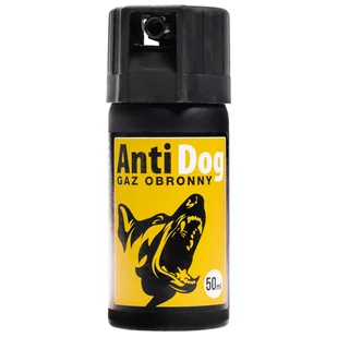 Gaz pieprzowy na psy i wilki AntiDog 50 ml - stożek - Gaz pieprzowy - miniaturka - grafika 1