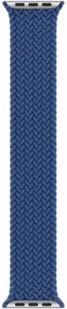 Oryginalny Pasek Apple Braided Solo Loop Abyss Blue 45mm rozmiar 4 w zaplombowanym opakowaniu - Etui i futerały do telefonów - miniaturka - grafika 1