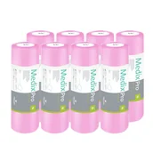 Kosmetyczne akcesoria jednorazowe - Podkład higieniczny na rolce 50cm x 50cm różowy 20g MedixPro 800szt - miniaturka - grafika 1