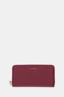 Portfele - Coccinelle portfel damski kolor bordowy - miniaturka - grafika 1