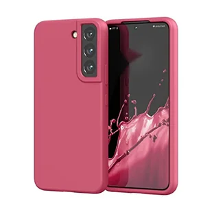 Etui na telefon Samsung Galaxy S22, miękkie, elastyczne silikonowe żelowo-gumowe etui chroniące przed upadkiem, smukłe, odporne na uderzenia etui do Samsunga Galaxy S22, niesamowity różowy - Etui i futerały do telefonów - miniaturka - grafika 1