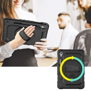 Etui Solid 360 Braders do Galaxy Tab S9 11.0 Black - Etui do tabletów - miniaturka - grafika 5