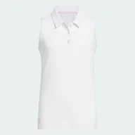 Koszulki dla dziewczynek - Performance Sleeveless Polo Shirt Kids - Adidas - miniaturka - grafika 1