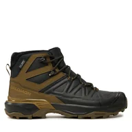 Buty trekkingowe męskie - Trekkingi Salomon X Ultra Snowpilot Waterproof L47585700 Czarny - miniaturka - grafika 1
