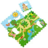 Puzzle - Chicco Zamek, Miękkie puzzle - miniaturka - grafika 1