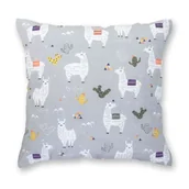 Poszewki na poduszki - Poszewka Bawełnian Jasiek Belluno 02 Lama 40x40 - miniaturka - grafika 1