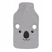 Termofory - Duży Termofor Gumowy Na Wodę Soxo Pluszowy Miś - miniaturka - grafika 1